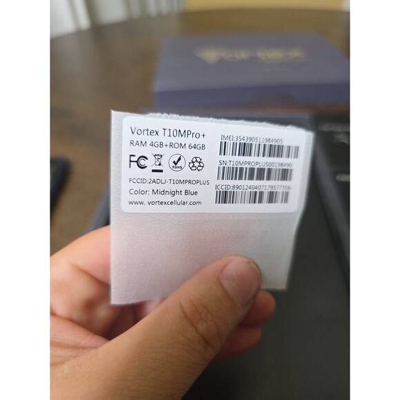 Vortex Tablet T10M PRO+ RAM 4GB ROM 64 GB Midnight Blue Color - Picture 13 of 16